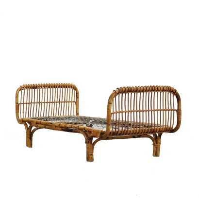 Bed Bamboo Italy 1970s