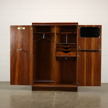 Compactom Wardrobe Cabinet Mahogany Uk 1950s-1960s