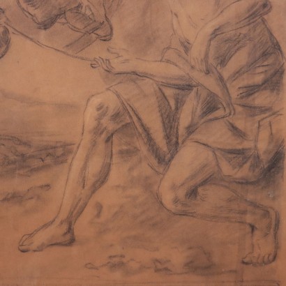 Drawing by Antonio Oberto 20th Century