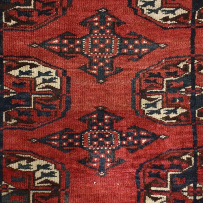 Buchara Teppich Wolle Großer Knoten Turkmenistan
