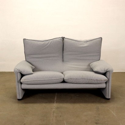 arte moderno, diseño arte moderno, sofá, sofá de arte moderno, sofá de arte moderno, sofá italiano, sofá vintage, sofá de los años 60, sofá de diseño de los años 60, sofá estilo Maralunga de Vico M, sofá estilo Maralunga de los años 90
