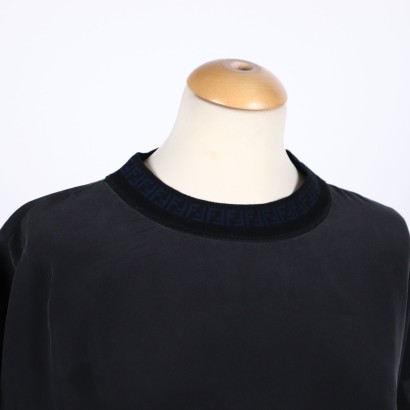 Fendi Sweater Silk Size 12 Italy