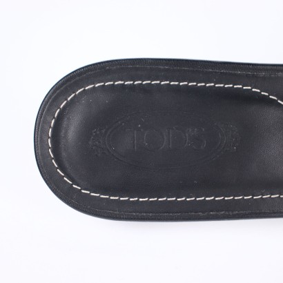 Tod\'s Slippers Leather Size 3 Italy