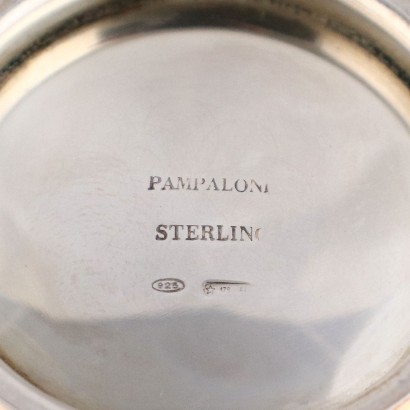 Pampaloni Teeservice Silber Italien XX Jhd