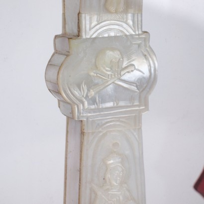Crucifix Nacre Moyen-Orient XIX Siècle