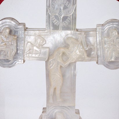 Crucifix Nacre Moyen-Orient XIX Siècle