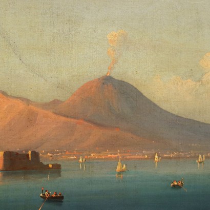 Veduta del golfo di Napoli e del Ves