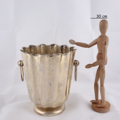 Silver Ice Bucket Italy 1940s-1950s