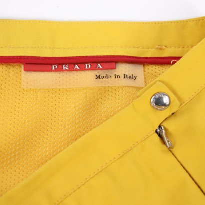 Prada Skirt Polyester Size 12 Italy