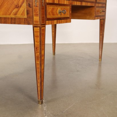 Neoclassical Style Desk Rosewood Italy XX Century