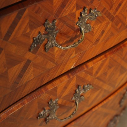 Rococo Style Dresser Wood Italy XX Century