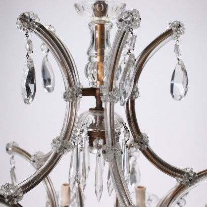 Maria Theresa Style Chandelier Glass Italy XX Century