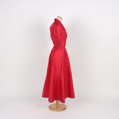 Vintage Cocktail Dress and Bolero Silk Size 10 Italy 1950s-1960s