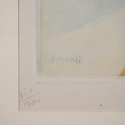 P. Bonnard Farbige Aquatinta Frankreich 1924