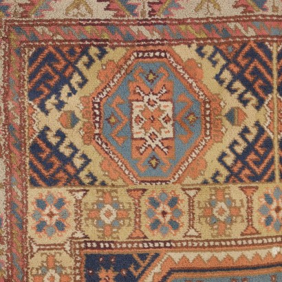 Kars Carpet Cotton Big Knot Turkey 1960s