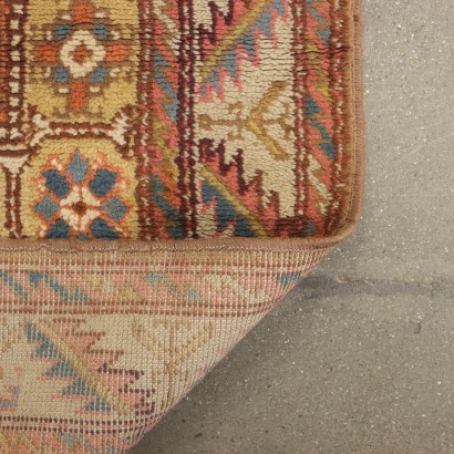 Kars Carpet Cotton Big Knot Turkey 1960s