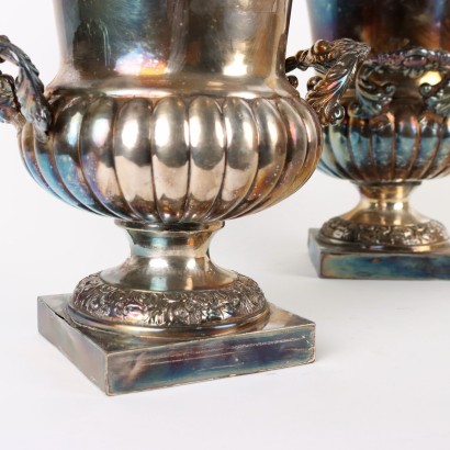 antiquariato, vaso, antiquariato vaso, vaso antico, vaso antico italiano, vaso di antiquariato, vaso neoclassico, vaso del 800,Coppia di Vasi