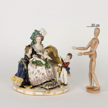 Group of Porcelain Figures Italy XX Century