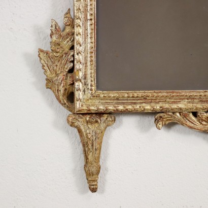 antiques, mirror, antique mirror, antique mirror, antique Italian mirror, antique mirror, neoclassical mirror, mirror of the 19th century - antiques, frame, antique frame, antique frame, antique Italian frame, antique frame, neoclassical frame, 19th century frame, Mirror in Neoclassical Style