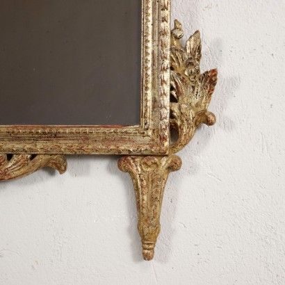 antiques, mirror, antique mirror, antique mirror, antique Italian mirror, antique mirror, neoclassical mirror, mirror of the 19th century - antiques, frame, antique frame, antique frame, antique Italian frame, antique frame, neoclassical frame, 19th century frame, Mirror in Neoclassical Style