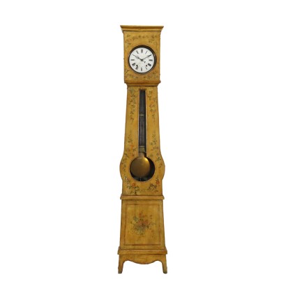 antigüedades, reloj de péndulo, reloj de péndulo antigüedades, reloj de péndulo antiguo, reloj de péndulo italiano antiguo, reloj de péndulo antiguo, reloj de péndulo neoclásico, reloj de péndulo del siglo XIX, reloj de péndulo lacado