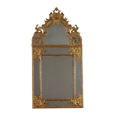 Neoklassicher Spiegel Glas Frankreich XVIII Jhd
