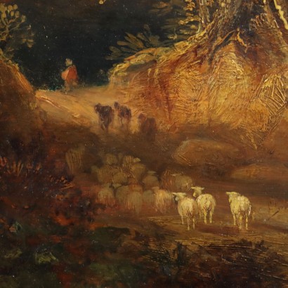Robert Ladbrooke Oil on Canvas UK XIX Century