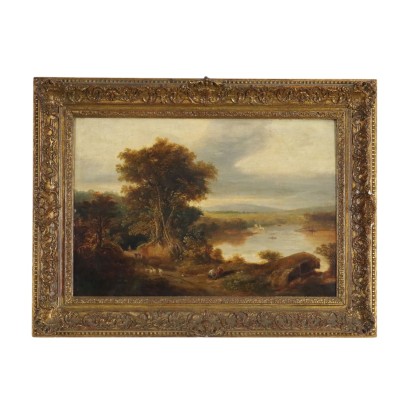 Robert Ladbrooke Oil on Canvas UK XIX Century