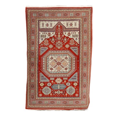 Tapis Shirvan Micra Noeud Fin Laine Russie