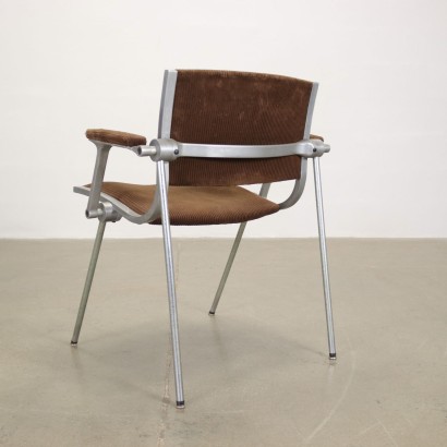 antigüedades modernas, antigüedades de diseño moderno, silla, silla antigua moderna, silla antigua moderna, silla italiana, silla vintage, silla de los años 60, silla de diseño de los años 60, sillas de oficina Vaghi de los años 60