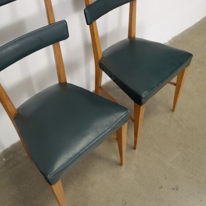Group of 6 Chairs Foam Italy 1950s