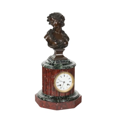 Rodier Countertop Clock Bronze XIX Century