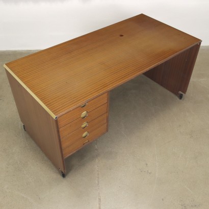 arte moderno, diseño de arte moderno, escritorio, escritorio de arte moderno, escritorio de arte moderno, escritorio italiano, escritorio vintage, escritorio de los años 60, escritorio de diseño de los años 60, Fitting Desk de Piarotto años 60-70