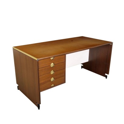 antigüedades modernas, antigüedades de diseño moderno, escritorio, escritorio de antigüedades modernas, escritorio de antigüedades modernas, escritorio italiano, escritorio vintage, escritorio de los años 60, escritorio de diseño de los años 60, escritorio de montaje de Piarotto 60s-70s