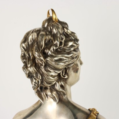 Büste von Diana J. Antoine Houdon Bronze Frankreich XX Jhd