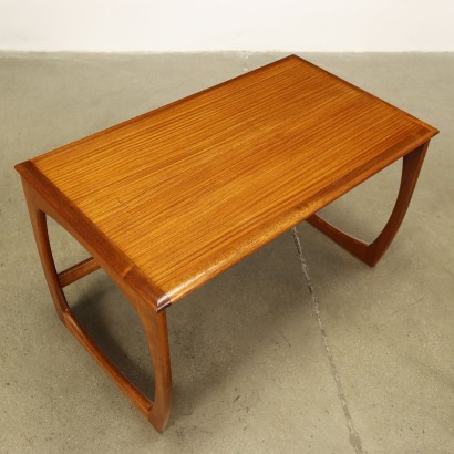 Group of 3 Coffee Tables Teak Italy 1960s