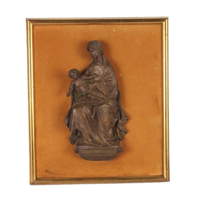 Religious Subject Bronze Sculpture Italy XX Century
