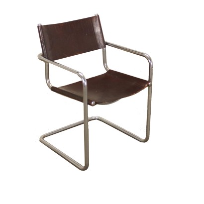 modernariato, modernariato di design, sedia, sedia modernariato, sedia di modernariato, sedia italiana, sedia vintage, sedia anni '60, sedia design anni 60,Sedia in Stile Bauhaus Anni 60