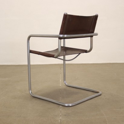 modernariato, modernariato di design, sedia, sedia modernariato, sedia di modernariato, sedia italiana, sedia vintage, sedia anni '60, sedia design anni 60,Sedia in Stile Bauhaus Anni 60