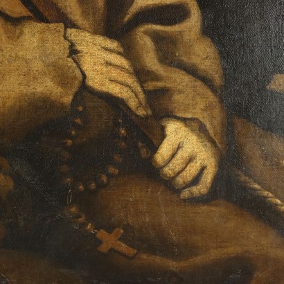 San Francesco in estasi confortato da ,Dipinto San Francesco