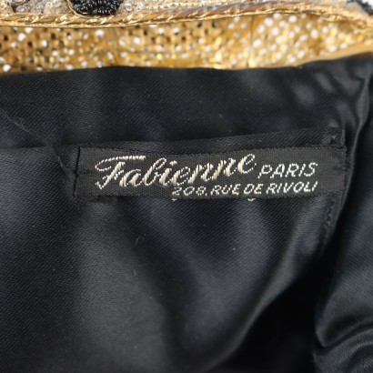 Vintage Handbag Paillettes France 1950s