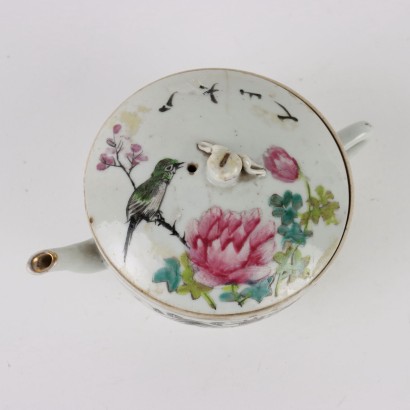 Teapot Porcelain China XIX Century