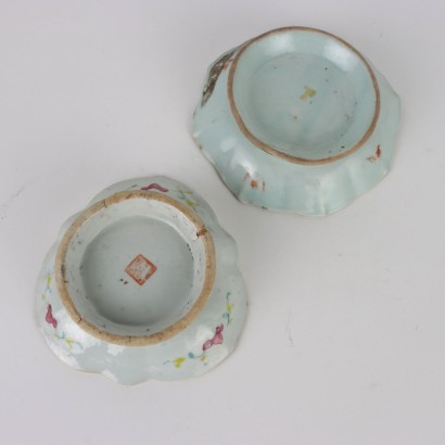 Couple of Bowls Porcelain China XIX Century