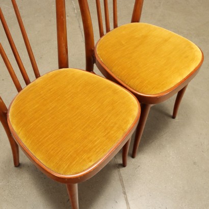 modernariato, modernariato di design, sedia, sedia modernariato, sedia di modernariato, sedia italiana, sedia vintage, sedia anni '60, sedia design anni 60,Coppia di Sedie Anni 50