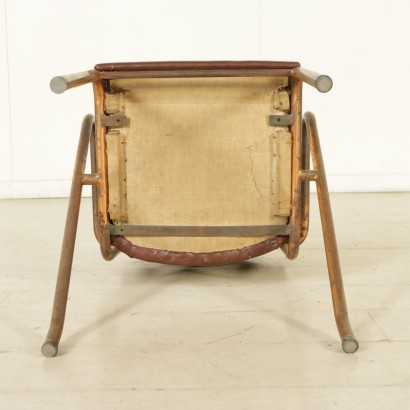 antiquités modernes, antiquités de design moderne, chaise, chaise d'antiquités modernes, chaise d'antiquités modernes, chaise italienne, chaise vintage, chaise des années 60, chaise design des années 60, cinq chaises rationalistes