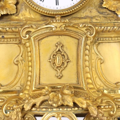 Table Clock Bronze France XIX Century