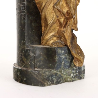 Heiliges Subjekt Bronzeskulptur Italien XIX Jhd