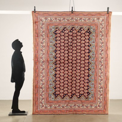 Carpet Wool Big Knot Asia 1940s-1950s