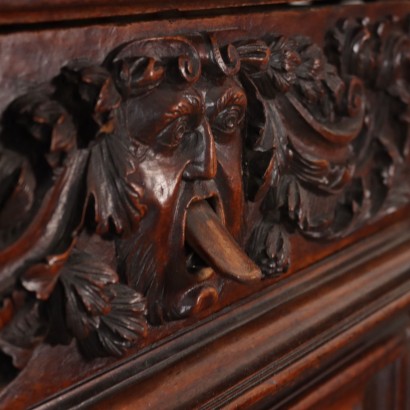 Louis XIV Style Sideboard Walnut France XIX Century