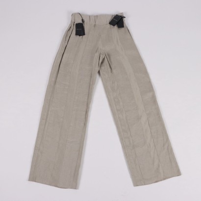G. Armani Trousers Flax Size 8 Italy